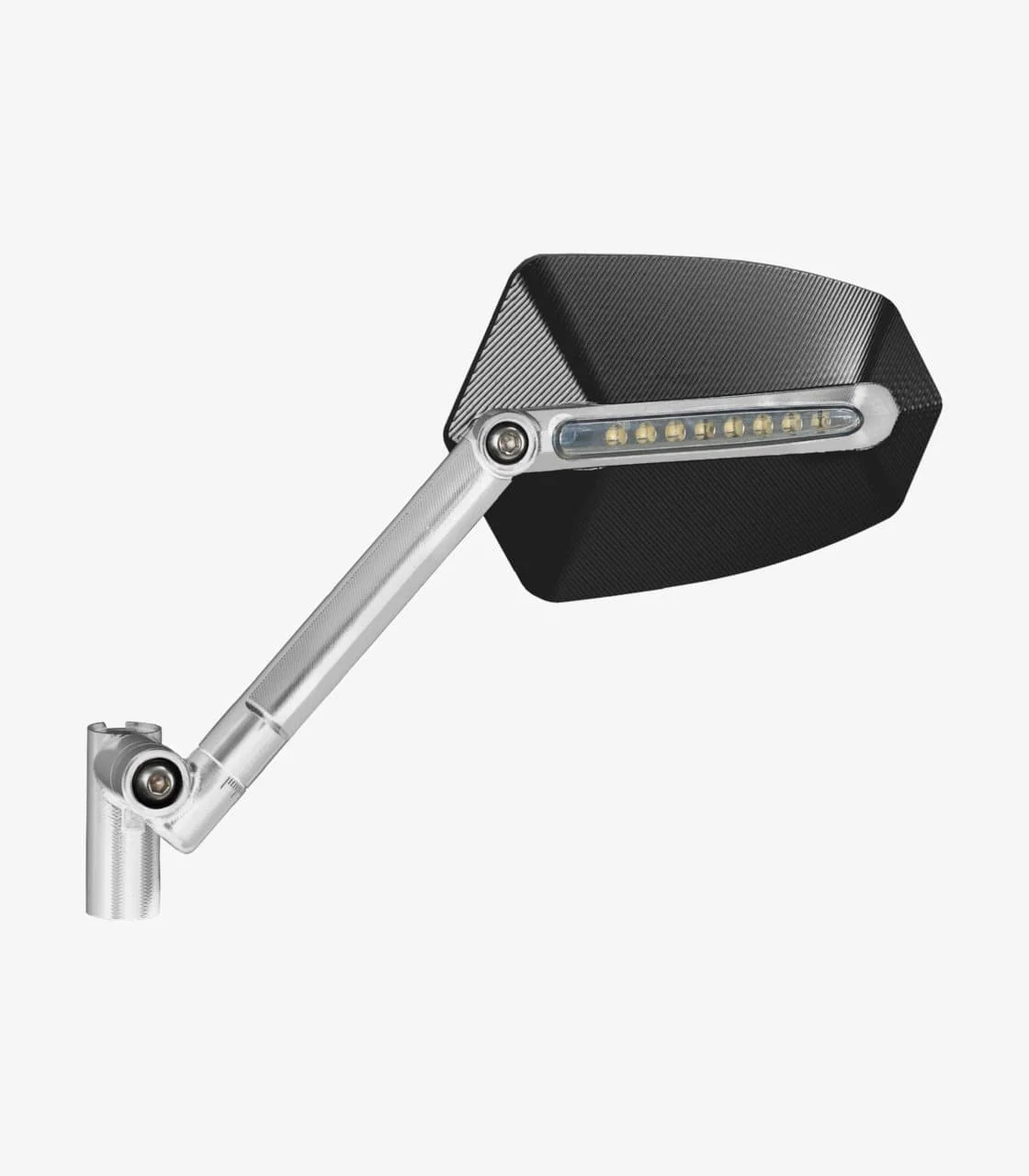 Puig GTI Mirror Left - M10 Fitment | Aluminium/Black