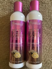 Mielle Rice Water Collection Moisturizing Milk 8 oz No Parabens & Sulfates Qty 2