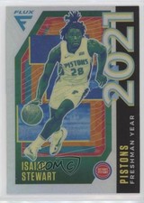 2020-21 Panini Flux Freshman Year Silver Prizm Isaiah Stewart #5 w5c