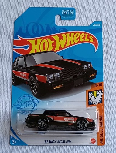 2021 HOT WHEELS *KROGER EXCLUSIVE* *'87 BUICK REGAL GNX* *BLACK/RED* *VERY RARE*