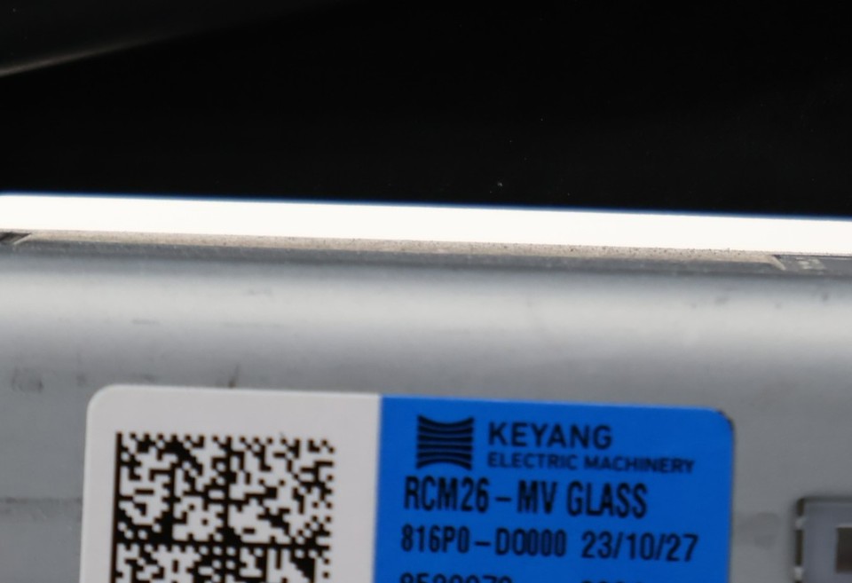 24-25 KIA EV9 PANORAMIC SUNROOF SUN ROOF FRONT WINDOW GLASS & FRAME ...