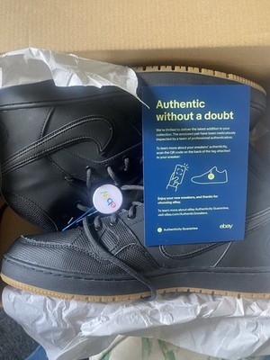 Nike, Son of Force Mid Winter Men's Boot Size 13, Black On Black. New With Box
