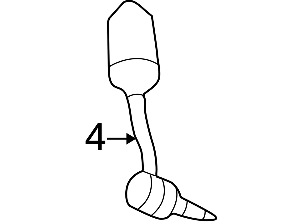 CHRYSLER SWAY ELIMINATOR LINK 52038736AB NUEVO OEM 52038736AB Foto 3 de 3