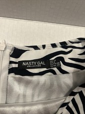 NG Black And White Zebra Print Size 12 Skirt