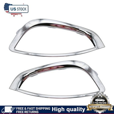 1Pair Left & Right Side Fog Light Trim For Chrysler Pacifica 2017-2020 Voyager