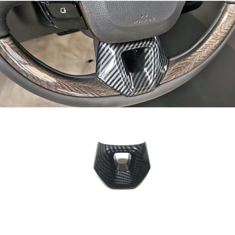 For Toyota Crown 2023 Accessories Steering Wheel Trim 1pcs ABS Carbon fiber