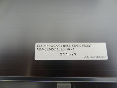 LG OLED48C1PUB OLED48CXPUB Stand Base W/Screws - for sale online