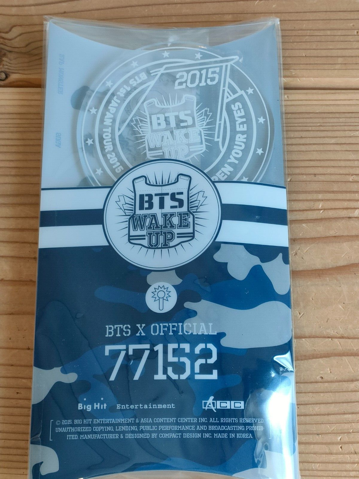 BTS Official WAKE UP Pen Light Stick 1st Japan Tour 2015-image