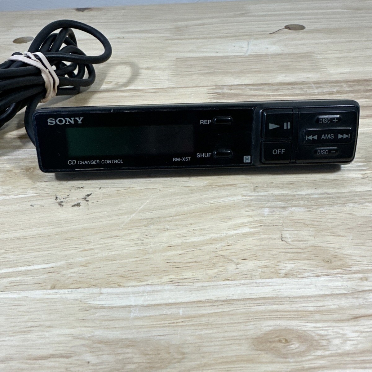 SONY RM-X57 WIRED CD CHANGER REMOTE Control Car Audio Tested