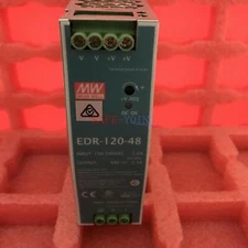 1PC MeanWell EDR-120-48 Switching Power Supply 120W 48V 2.5A NEW