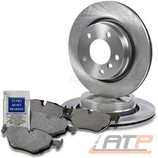 BREMSSCHEIBEN BELÜFTET Ø294 + BREMSBELÄGE HINTEN FÜR BMW 3-ER E46 318-328