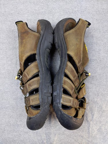 KEEN Newport H2 Mens 11 Leather Closed Toe Water Hiking Sandals - 第 7/10 張圖片