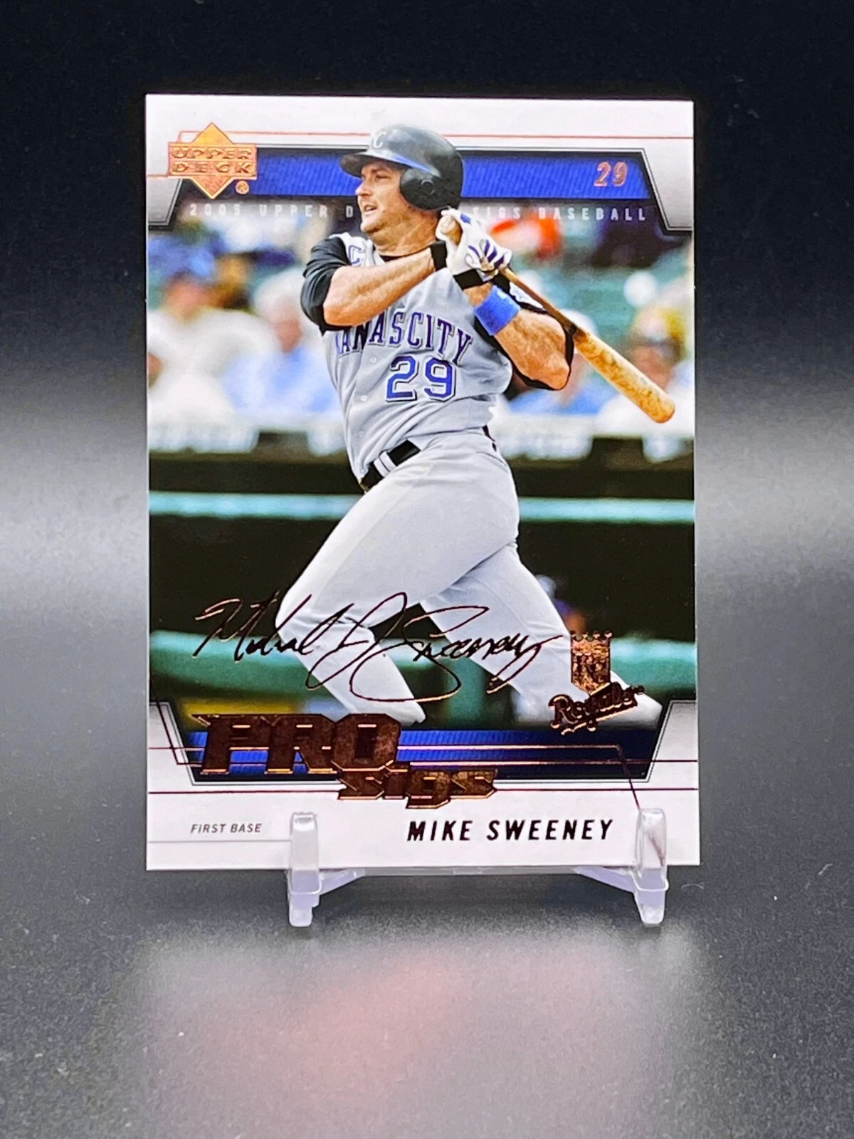 Mike Sweeney trading card