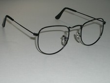 48-21mm VINTAGE B L RAY-BAN W2299 SHINY BLACK SUNGLASSES/EYEGLASS FRAME ONLY NEW