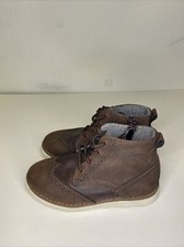 Cat Jack Kid's Boys Boots Children's Boot Shoes Footwear Brown Size 1