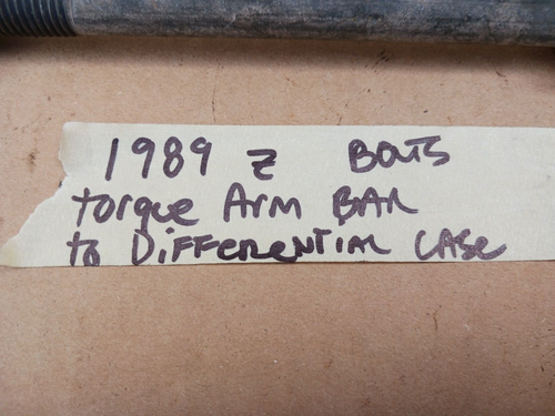 82-02 Camaro Firebird Torque Arm Bar to Differential Rear Axle Mounting Bolts - Picture 2 of 12