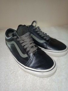vans mens leather shoes