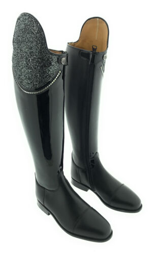 Königs Reitstiefel Dressurstiefel Leder Palermo Dressage Gr. 6,5 H 53,5 W 36