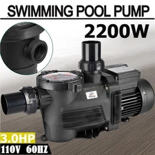 Hayward 3HP Swimming Pool Pump In/Above Ground 2200W Motor W/ Strainer Basket