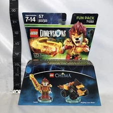 Lego Dimensions Chima Laval Lion Rider Fun Pack #71222 - BRAND NEW SEALED!