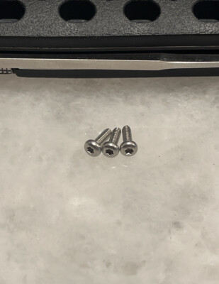 Stainless Steel Torx Screws For Cold Steel Ti Lite Pocket Clip Screws 3pcs