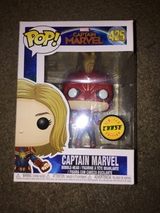 captain marvel chase pop ebay