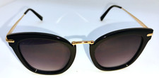 Vince Camuto VC898 Women's Cat Eye Sunglasses Black  Gold
