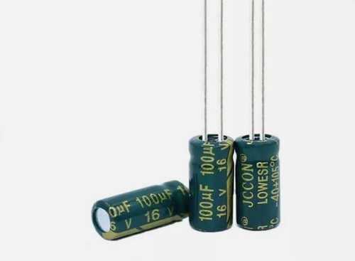 Condensateur électrolytique 100uf 16v 105Âº 5x11mm Radial 100mf16v105