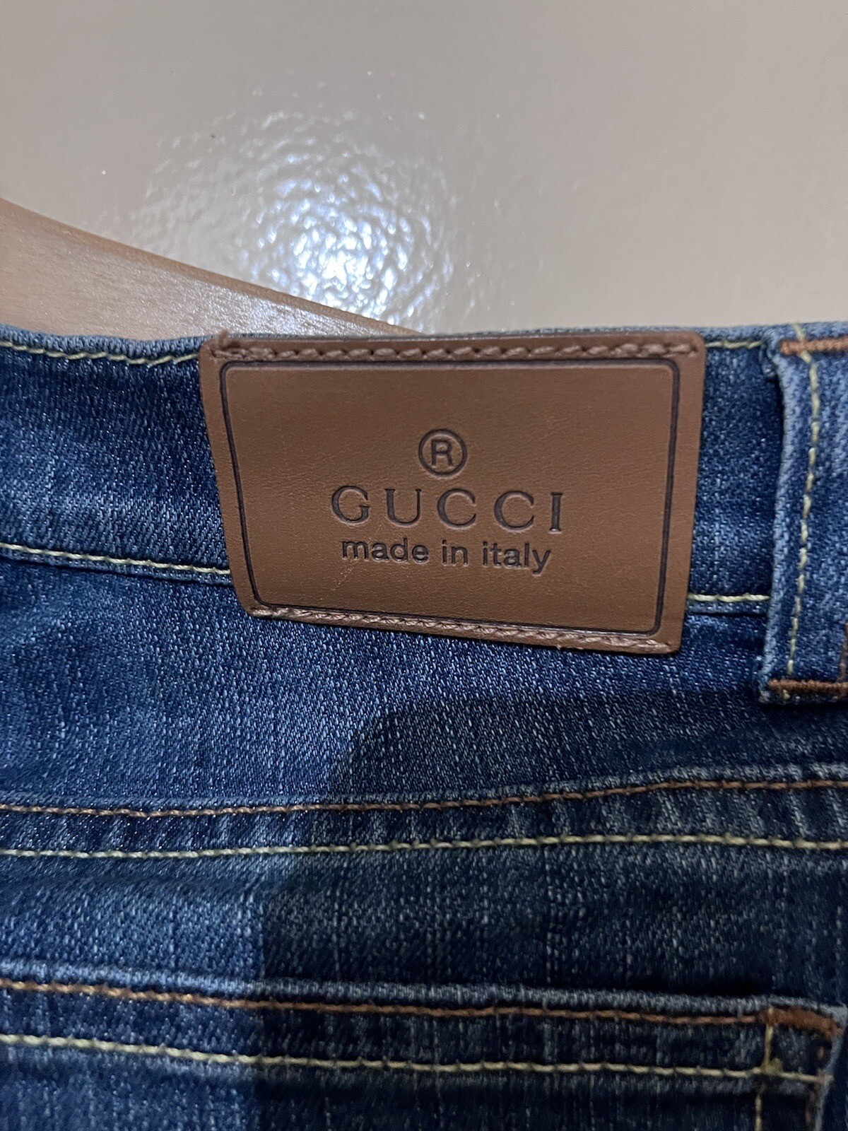 Gucci Girls Jeans Age 12 No Stretch Authentic image 4