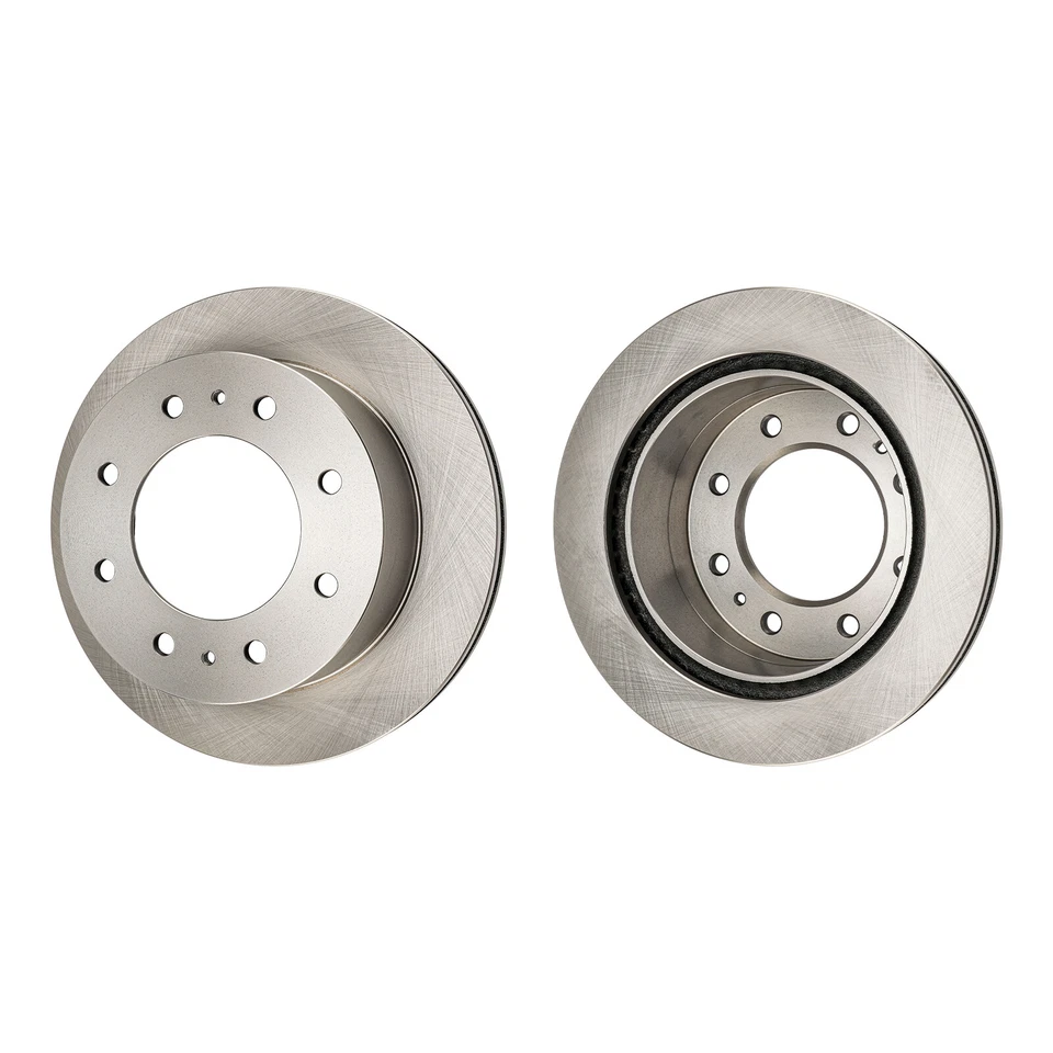 Rotores de disco traseros pastillas de freno para Chevy Silverado 2500HD 3500HD 2011-2018 2019 Foto 3 de 4