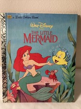 Disney  s The Little Mermaid Little Golden Book HC 1997