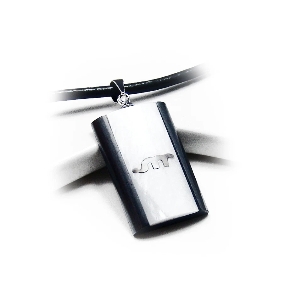 Colar masculino pingente surfista zodíaco escorpião 18" - Imagem 2 de 2