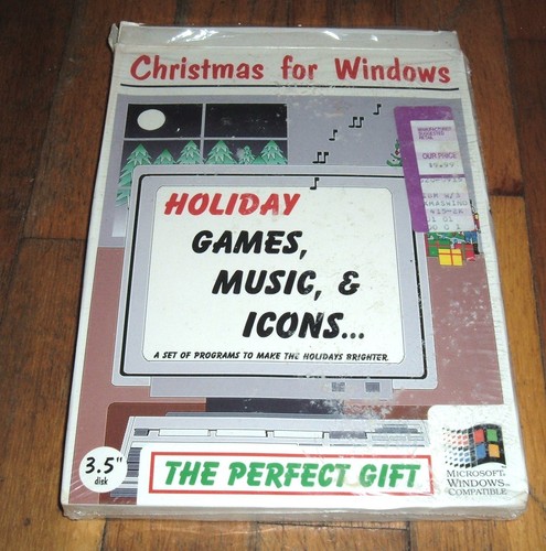 Christmas for Windows - Sygenex - (C)1992 - 3.5" Disk for Windows 3.1