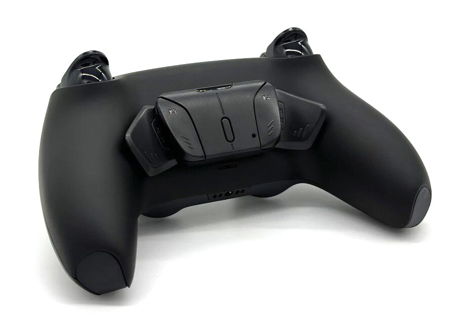 Black V4 Pro Modded + 4 Reflex Paddles Silent Modz Wireless Controller for PS5 - Image 3 of 4