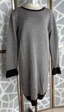 Bartolini ITALY Sweater Dress Tunic Long Sleeve Wool Cashmere Blend M Knit Vtg