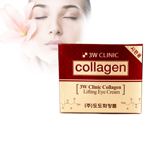 3W CLINIC Collagen Lifting Eye Cream 35ml Eye Treatment Anti-Wrinkle Cream NEW - 第 4/4 張圖片
