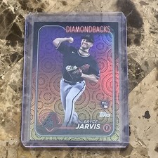 2024 Topps Summer Holiday Foil #363 Bryce Jarvis Arizona Diamondbacks RC B-17