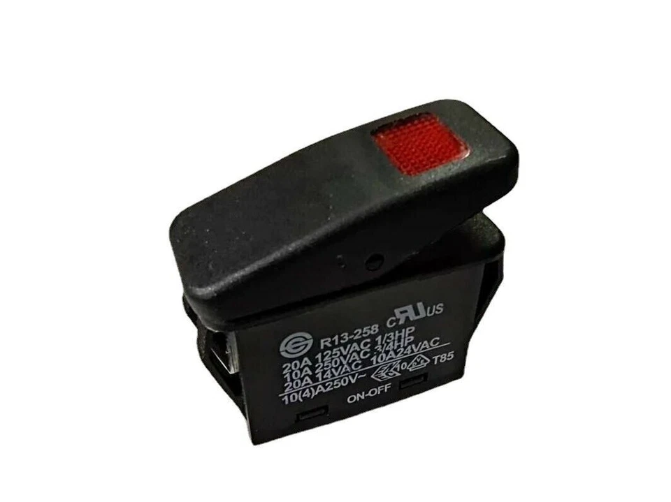 CANTIDAD: 1 PIEZA SCI R13-258 10V 250V 3 pies interruptor encendido-apagado con luz roja Foto 4 de 4
