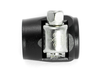 Schlauchschelle 14-15mm Schwarz Eloxiert (für Dash 6 NBR Schlauch)