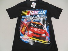 VTG NWT Nascar Winston Cup Series Tour 2003 TShirt Black Double Sided MEDIUM