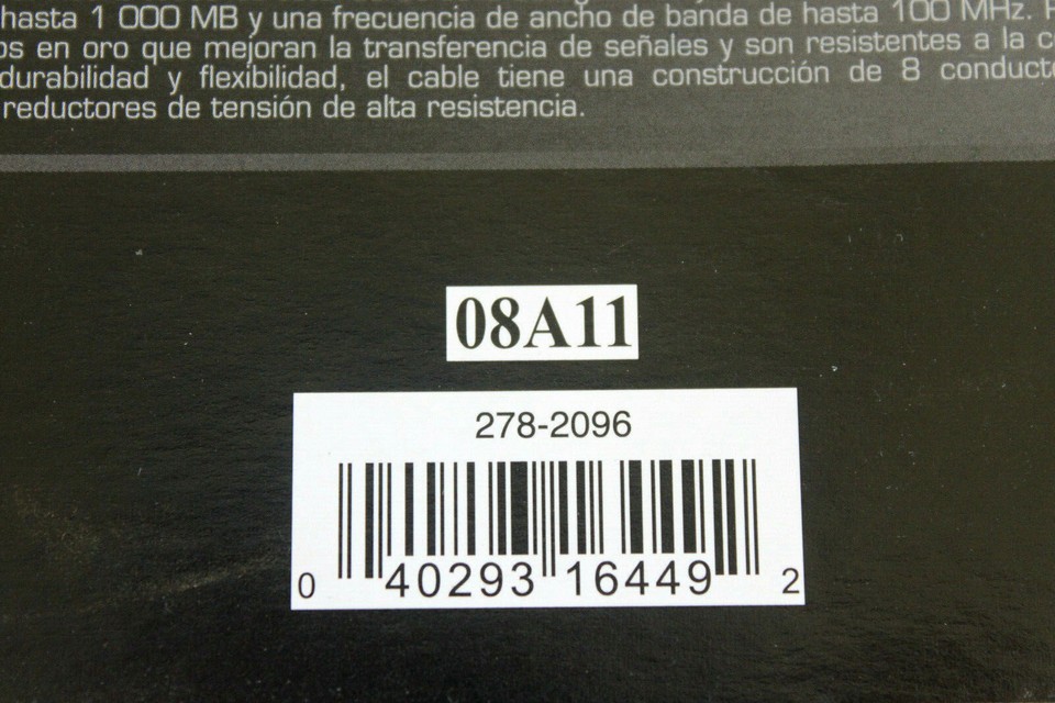 Gigaware 14Ft. (4.26m) Cat5e Network Cable For Home Office eBay