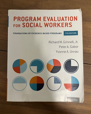 program evaluation for social workers evidence based grinnell paperback 7th ed