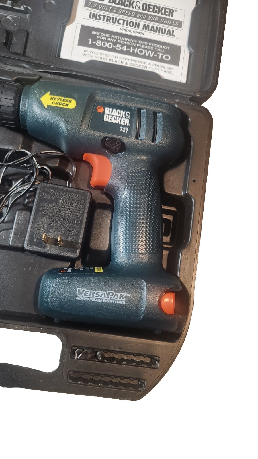 Reciprocating Saw Black And Decker Versapak Screwdriver Manual 8V