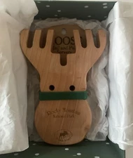 Rocky Mountain, Wooden Moose Salad / Pasta Server / Tongs, Rock Creek Trading Co