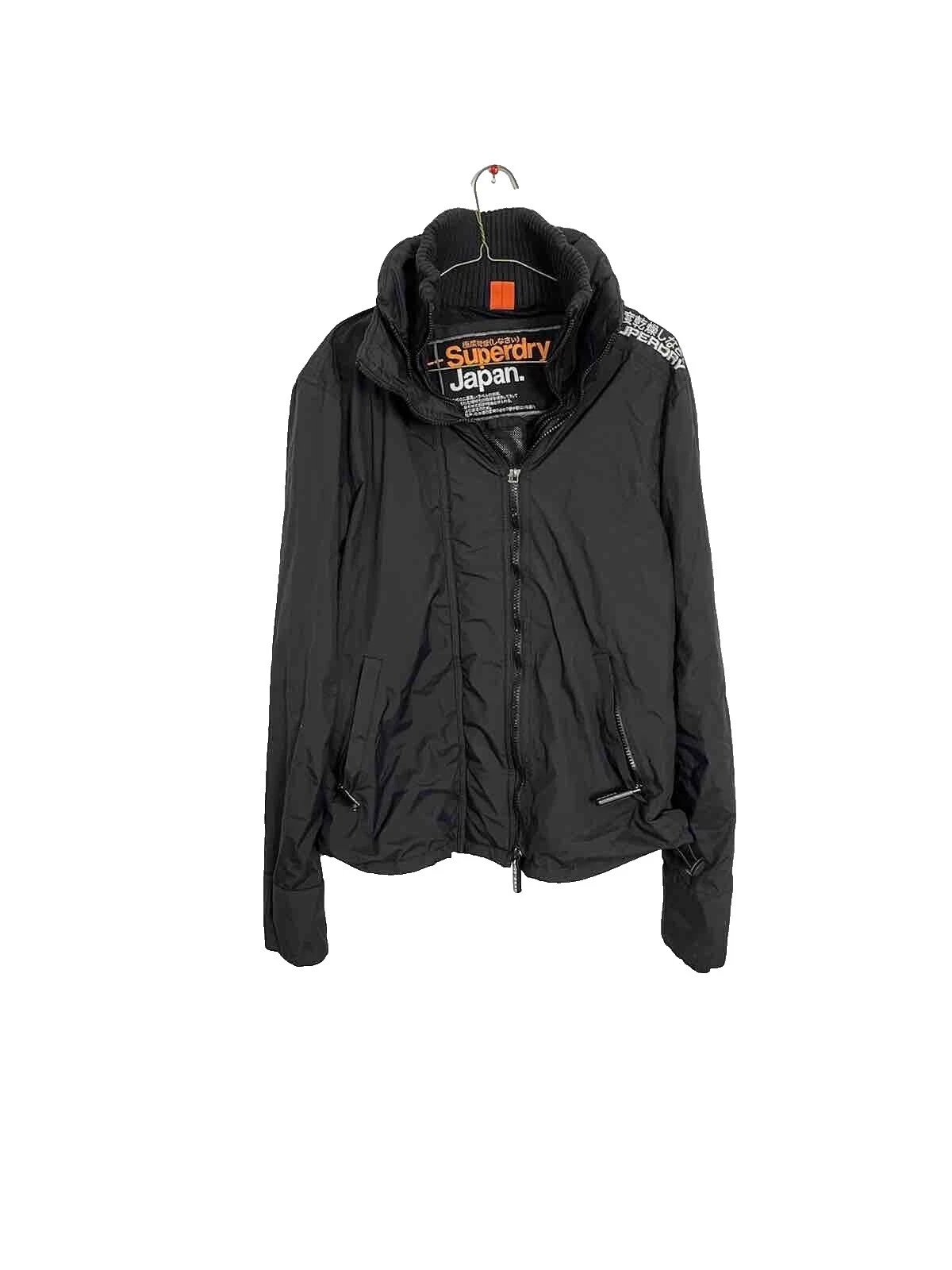 Rompevientos Negro Superdry abrigos, chaquetas y chalecos para Mujeres