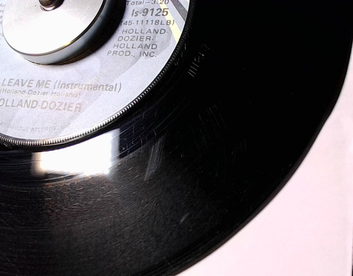 HOLLAND & DOZIER- DON'T LEAVE ME INSTRUMENTAL /INVICTUS/ IS-9125/7"/ FUNK - Picture 10 of 10