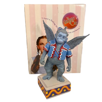San Francisco Music Box The Wizard of Oz Winged Monkey Figurine with Box Tested