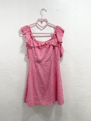 for love and lemons pink star dress For Love & Lemons Silk Mini Dress w/ Tags - Pink Dresses, Clothing - WFLLE50737