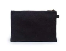 Zipper Pouch Storage Bag - Simple and Stylish Women's Cosmetic and Black-basic