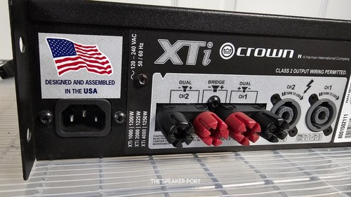 Amplificador de potencia Crown XTi 4000 650 W @ 8 ohmios - Imagen 18 de 23